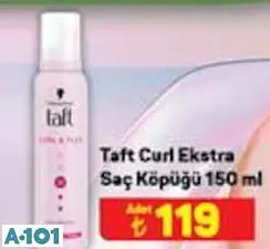 TAFT CURL EKSTRA SAÇ KÖPÜĞÜ 150 ML